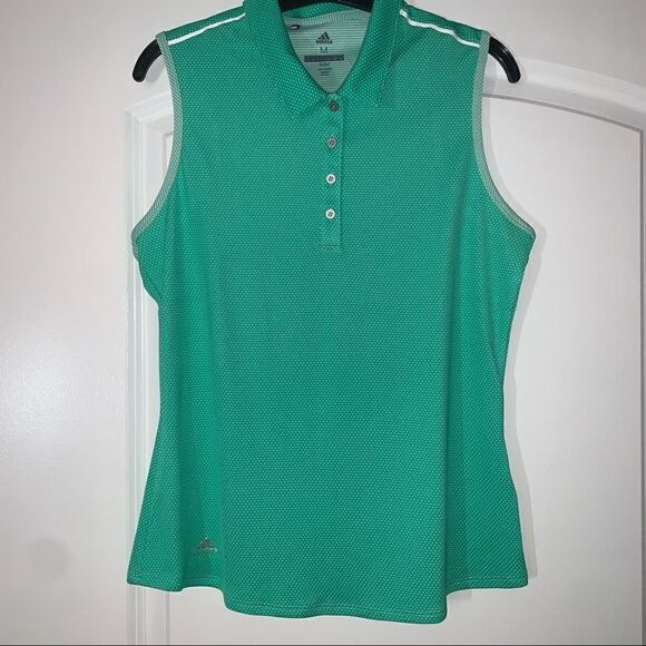 Adidas Gold Green Tank Top - Picture 1 of 5